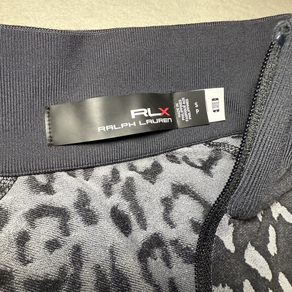 RLX Ralph Lauren 1/4 Zip Pullover Women's Small Leopard Pelican Hill Golf - Picture 11 of 14